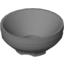 Набор LEGO Dish 2 x 2 x 2/3 Light Reflector, Chrome Silver