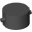 Набор LEGO Magnet Cylindrical, Черный