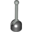 Набор LEGO Lever Small Base with Light Gray Lever, Черный