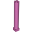 Набор LEGO Support 2 x 2 x 11 Solid Pillar, Темно-розовый