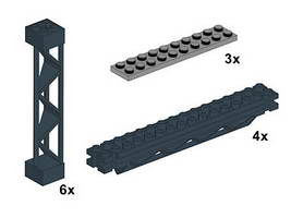 Набор LEGO 10045 Pillars and Beams