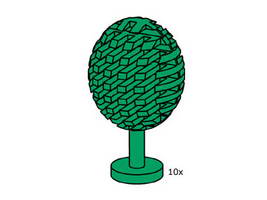 Набор LEGO 10111 Foliferous Tree