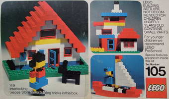 Набор LEGO 105-2 Набор деталей