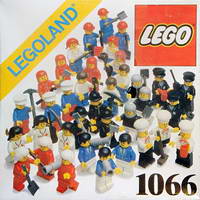 Набор LEGO 1066 36 мини-фигурок и аксессуары