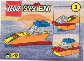 Набор LEGO 1076-4 Скоростная лодка