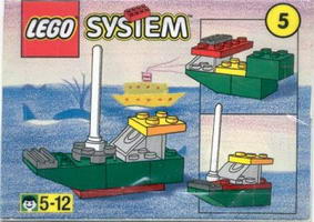 Набор LEGO 1076-6 Парусник