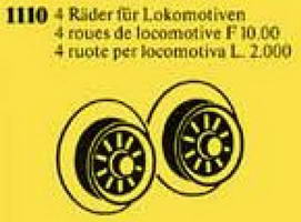 Набор LEGO 1110 Колеса для поезда
