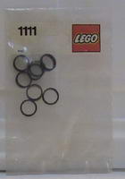 Набор LEGO 1111 Rubber Rims for Locomotive Wheels