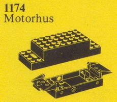 Набор LEGO 1174 Motorhome for Basic Motor 4.5V/Train Motor 12V