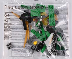 Набор LEGO 11909 Построй сам приключение с Ниндзяго