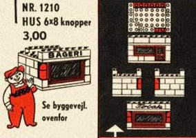 Набор LEGO 1210-2 Маленький магазин