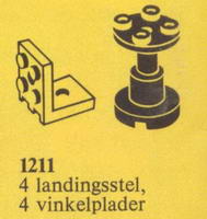 Набор LEGO 1211 Space Stands and Brackets