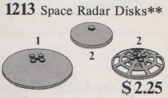 Набор LEGO 1213 Space Radar Disks