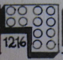 Набор LEGO 1216-2 4 x 4 Угловые кирпичики