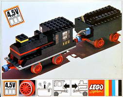 Набор LEGO 122 Локомотив и тендер