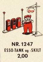 Набор LEGO 1247-2 Esso Pumps/Sign