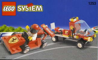 Набор LEGO 1253 Болид и Автовоз Шелл