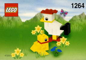 Набор LEGO 1264 Курочка и Цыпленок