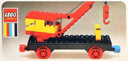 Набор LEGO 128-2 Mobile Crane (Train Base)