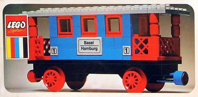 Набор LEGO 131 Пассажирский вагон
