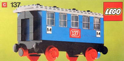 Набор LEGO 137-2 Passenger Sleeping Car