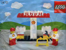 Набор LEGO 1470 Заправка Шелл