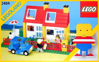 Набор LEGO 1484 Городской дом (таун-хаус)