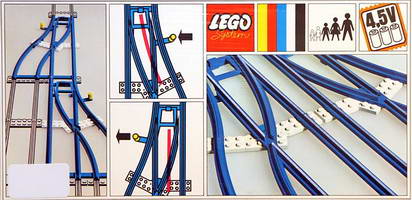 Набор LEGO 154 Switch Track - 1 Right and 1 Left
