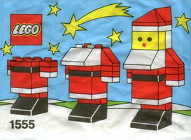 Набор LEGO 1555 Санта-Клаус