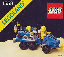 Набор LEGO 1558 Mobile Command Trailer