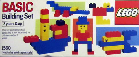 Набор LEGO 1560-3 Crest Basic Building Set