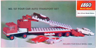 Набор LEGO 157-3 Four Car Auto Transport