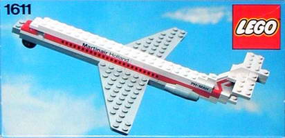 Набор LEGO 1611-2 Martinair DC-9