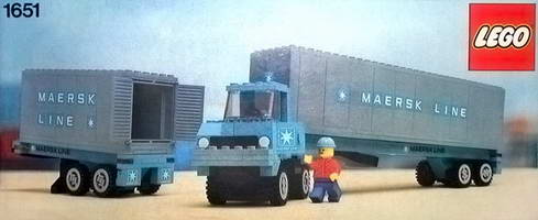 Набор LEGO 1651-2 Контейнеровоз Maersk