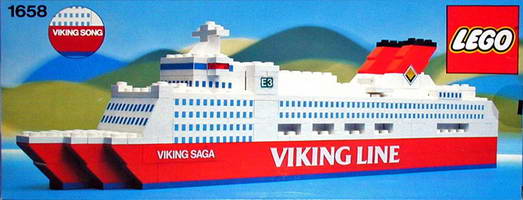 Набор LEGO 1658 Корабль викингов