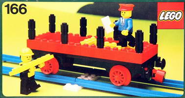 Набор LEGO 166 Flat Wagon