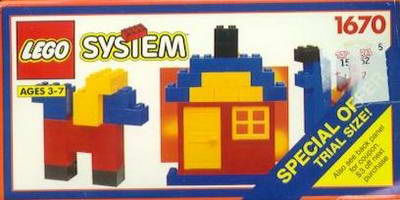 Набор LEGO 1670 Базовый набор