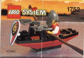 Набор LEGO 1752 Боевая Лодка