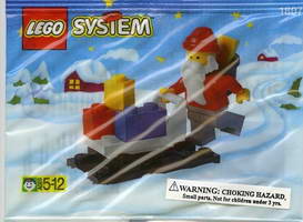 Набор LEGO 1807 Санта Клаус и сани