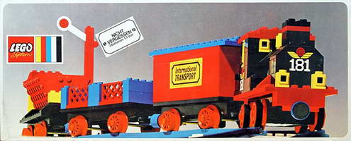 Набор LEGO 181 Complete Train Set with Motor, Signals and Switch