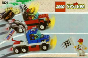Набор LEGO 1821 Гонка Грузовиков