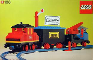 Набор LEGO 183 Полная коллекция Поезд с мотором и сигналом