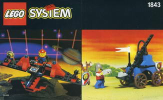 Набор LEGO 1843-2 Spyrius Fold-Wing Spacecraft