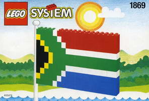 Набор LEGO 1869 Флаг Южной Африки