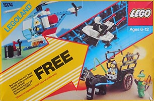 Набор LEGO 1974 Пак 3 в 1 Леголэнд