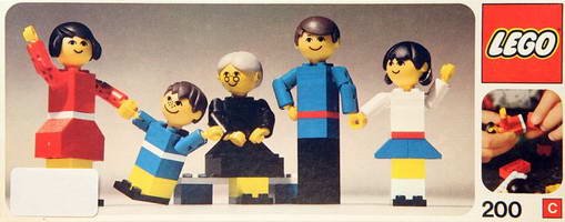 Набор LEGO 200 Семья