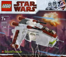 Набор LEGO 20010 Мини Республиканский Атакующий Корабль