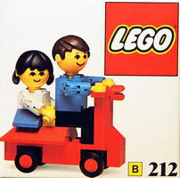 Набор LEGO 212-2 Скутер