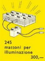 Набор LEGO 245 Lighting Device Pack