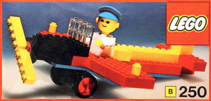 Набор LEGO 250-3 Самолет и пилот
